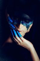 Mystic Blue Gaze