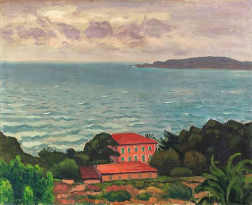 Vue du port de Toulon, Albert Marquet