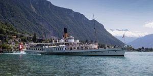 La Suisse Paddlesteamer, Meer van Genève, Zwitserland