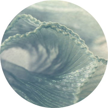 Golven van licht - transparantie in blauw