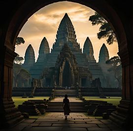 Entrée à Angkor Wat sur Gert-Jan Siesling