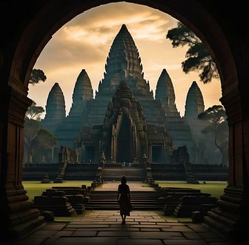 Ingang naar Angkor Wat