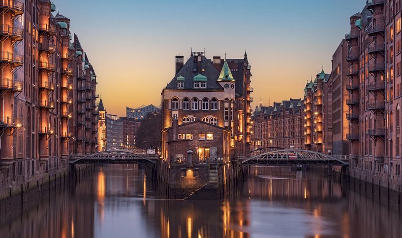 Speicherstadt Hamburg van Mario Calma