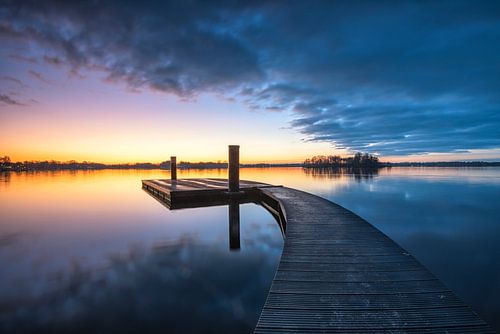 Floating jetty Paterswoldsemeer Groningen