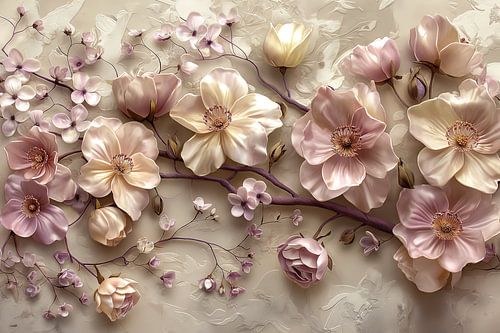 bloemen design versiering