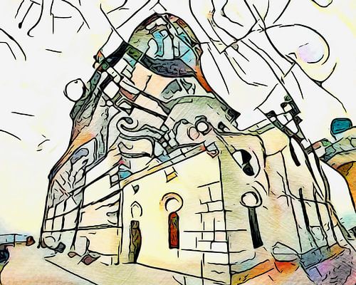 Kandinsky ontmoet Marseille, Motief 1