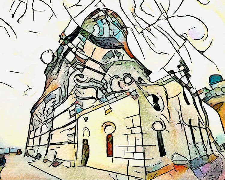 Kandinsky trifft Marseille, Motiv 1 von zam art