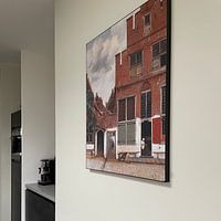 Photo de nos clients: La rue, Johannes Vermeer, sur art frame