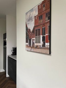 Customer photo: The street, Johannes Vermeer