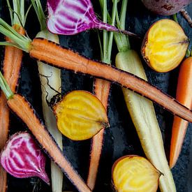 Colored vegetables, Food photography by Fenna Gijswijt