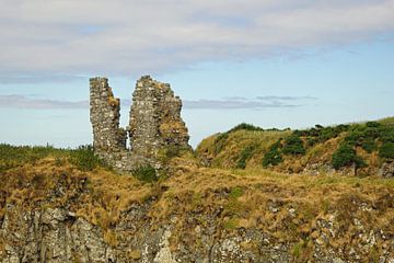 Dunseverick Castle ist die Ruine einer Burg in der Grafschaft Antrim, Nordirland.