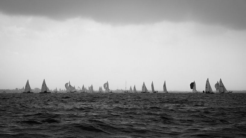 Zeilen - Friesland von Maurice Weststrate