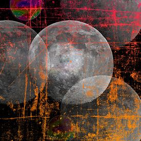 #4 Volle maan - PopArt maan(s) van TW