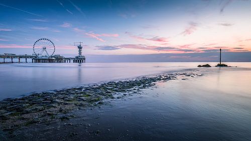 Zomeravond aan zee - Scheveningen in gouden gloed