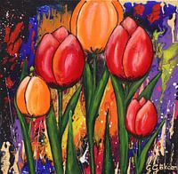 Vrolijke Tulpen