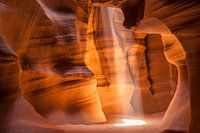 ANTELOPE CANYON Einzigartige Lichtsäule