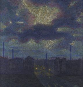 Blitzschlag, Luigi Russolo, 1910