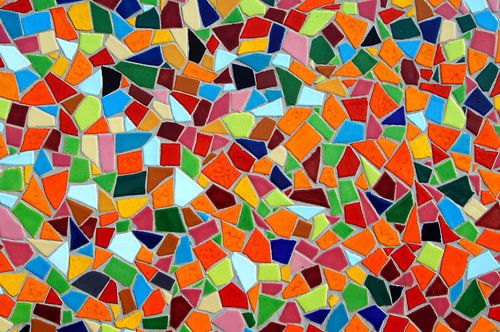Mosaic tile background