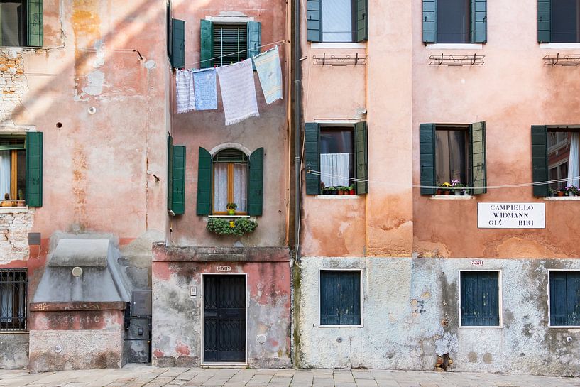 Pastellfarben in Venedig von Sander Groenendijk