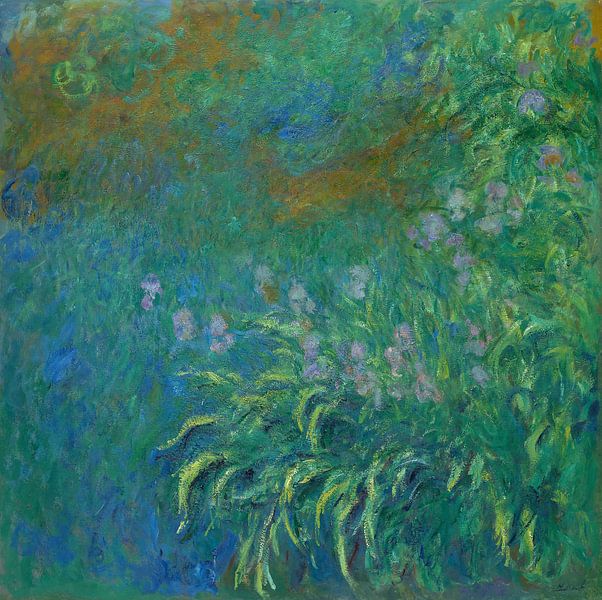 Irises, Claude Monet by Masterful Masters