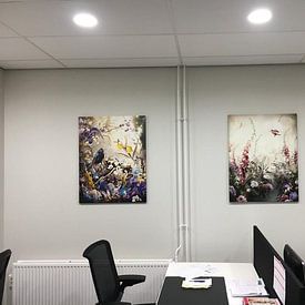 Klantfoto: Refugia (gezien bij vtwonen) van Jesper Krijgsman, op canvas