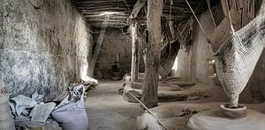  Alte Mühle auf Wasserkraft in Tibet