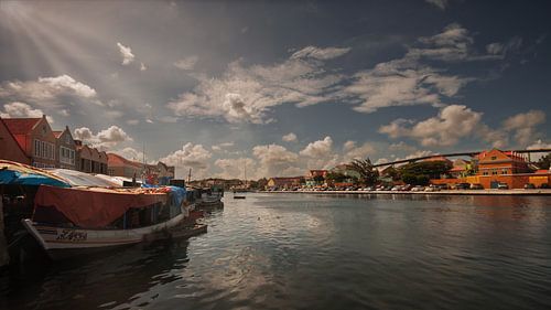 Curacao a beautiful island in the Caribbean Sea.