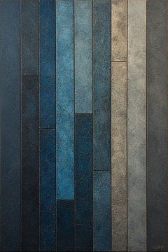 Composition en bleu 5