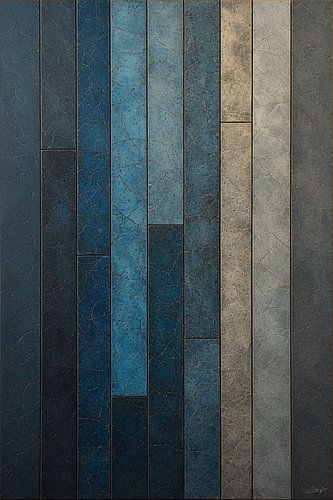 Composition en bleu 5