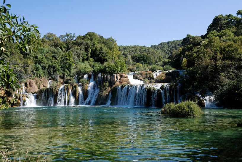 Krka-Wasserfall von Henriette Tischler van Sleen