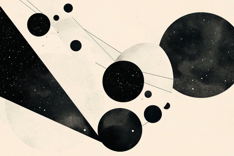 Kosmische Formen von Poster Art Shop