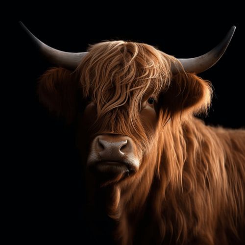 Weidender Stolz: Der schottische Highlander in Gelassenheit