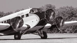 Die dreimotorige Junkers Ju-52/3m.