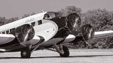 De driemotorige Junkers Ju-52/3m. van Jaap van den Berg