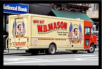 Camion W.B. Mason à Manhattan New York