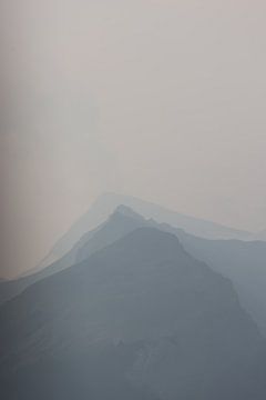 Mountain peaks around Spirit Island