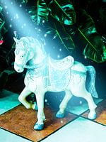 Vintage houten paatd