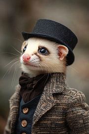 Frett in vintage costume by Imperial Art House