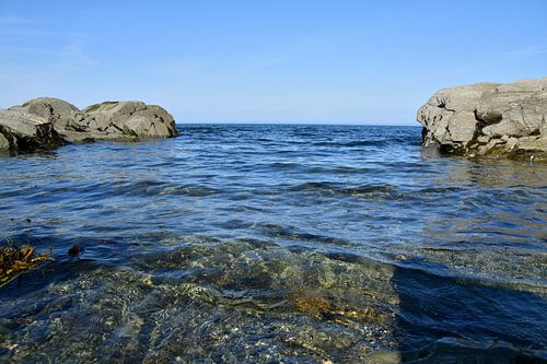 Het heldere water van de Saint-Laurentrivier