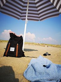 Zomers strand von Ian de jager