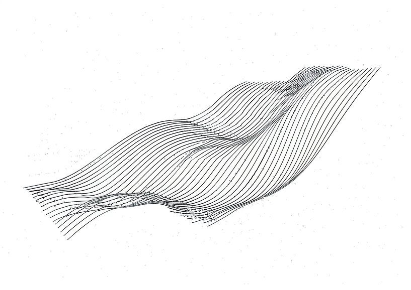 Moderne Linienführung von ARTEO Gemälde