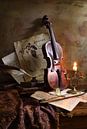 Still life with violin, Andrey Morozov by 1x thumbnail