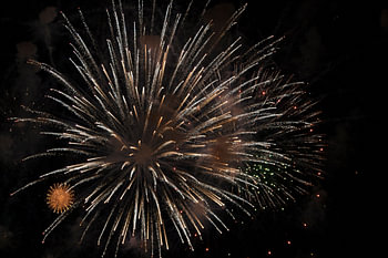 Fireworks wall art