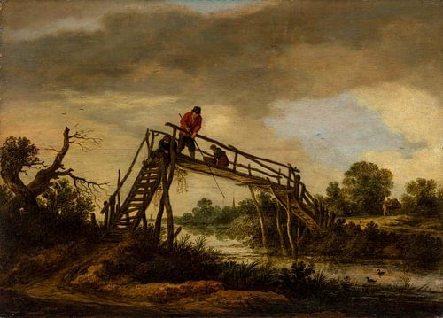 Landschap met Brug, Pieter de Molijn
