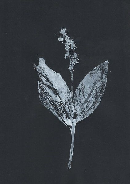 Abstracte schilderij van Lelie-van-Dalen van Finch-Art