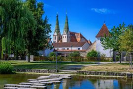 The church of Beilngries in the Altmühl Valley by ManfredFotos