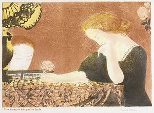 Onze zielen, in kleine gebaren, Maurice Denis, Love - 1911 van Atelier Liesjes