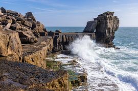 Pulpit Rock, Portland, Angleterre sur Adelheid Smitt