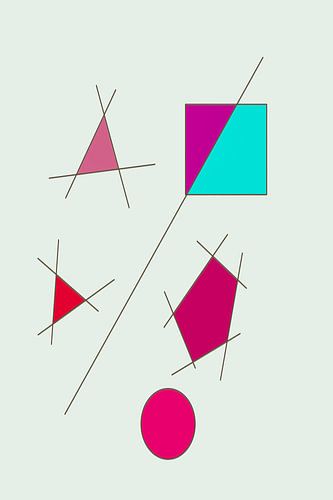 Neo-Suprematist compositions