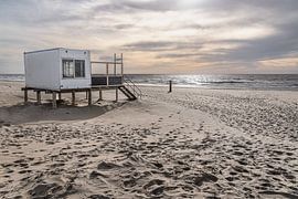 De Witte Waker | Weite am Strand von Callantsoog von Dylan Winter Visuals